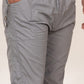 Mens Gray Cotton Payjama