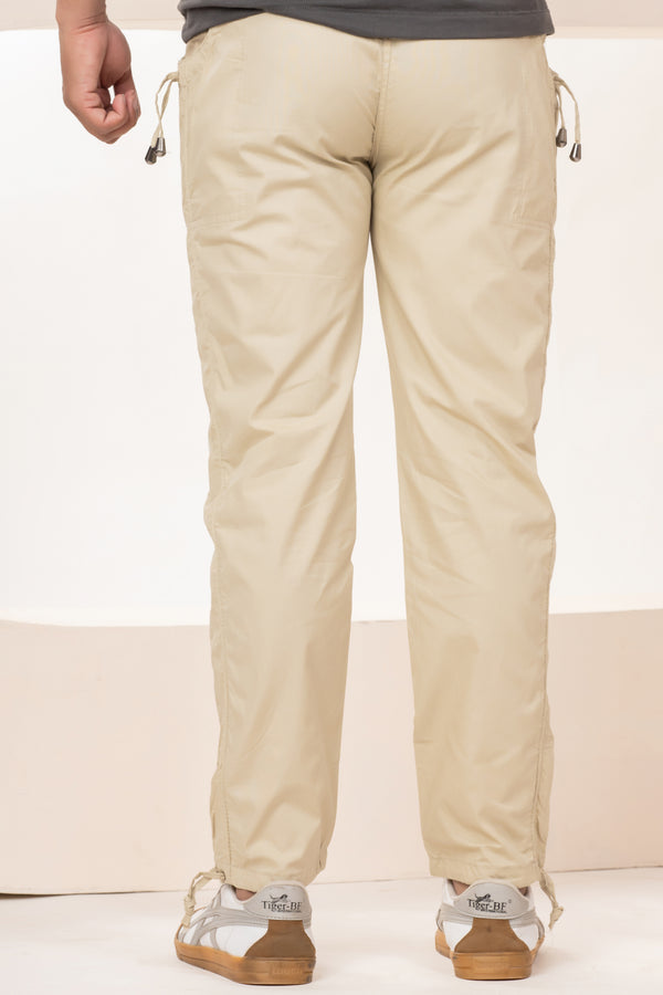 Mens Beige (Cream) Color Cotton Payjama