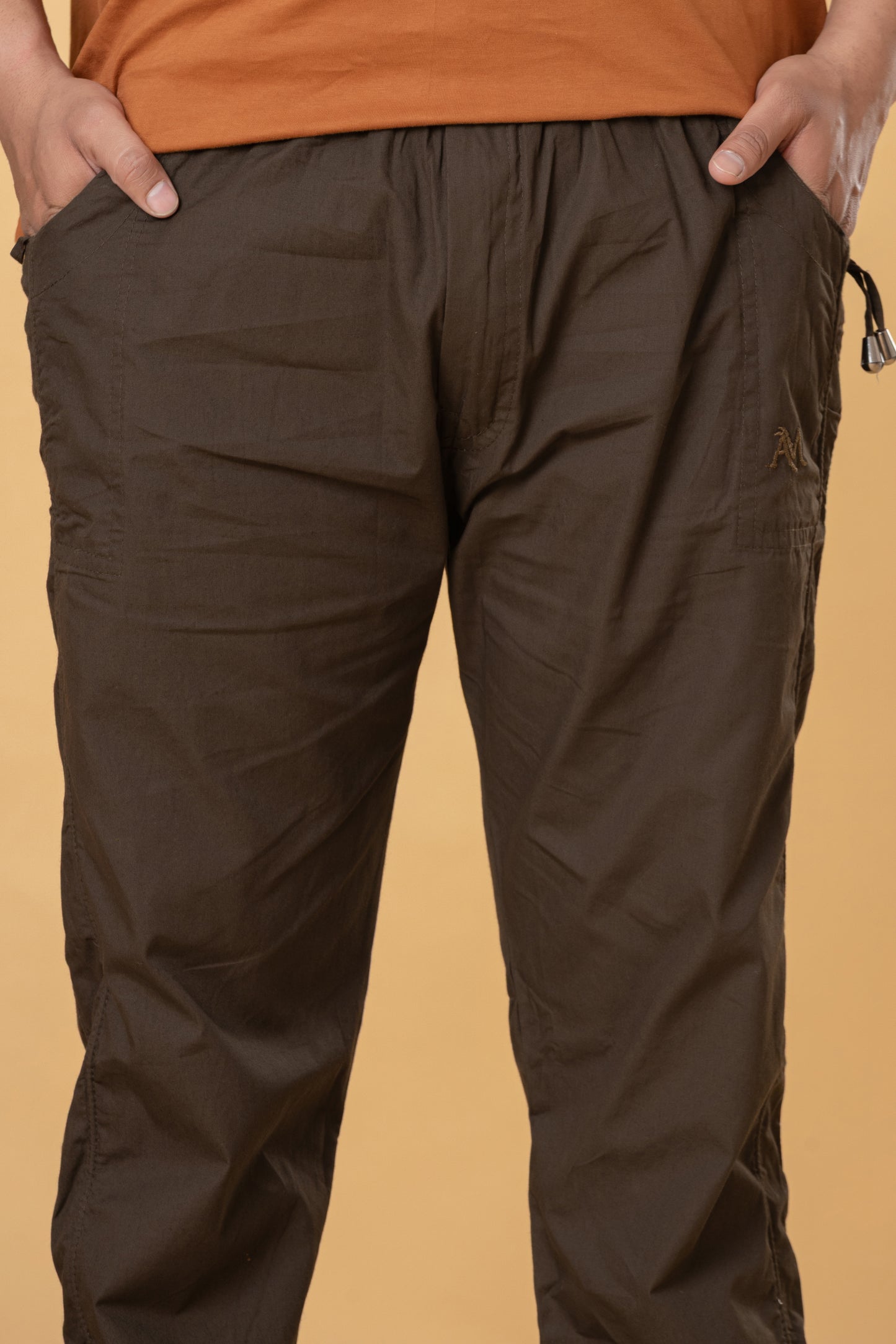 Mens Coffee (brown) Color Cotton Payjama