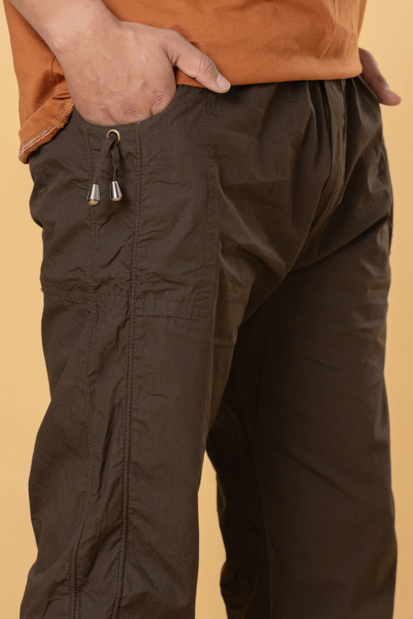 Mens Coffee (brown) Color Cotton Payjama