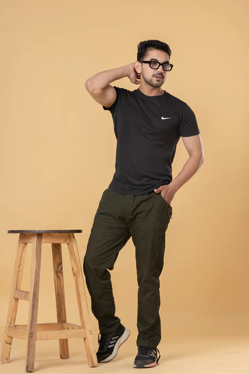 Men’s Army Green Cotton Pyjama