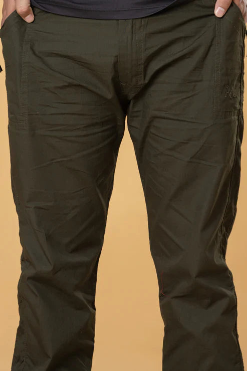 Men’s Army Green Cotton Pyjama