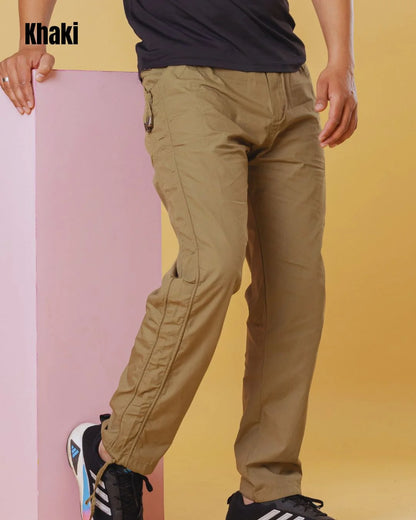 Pick Any 2 Straight-Fit Cotton Pants Combo at 1399
