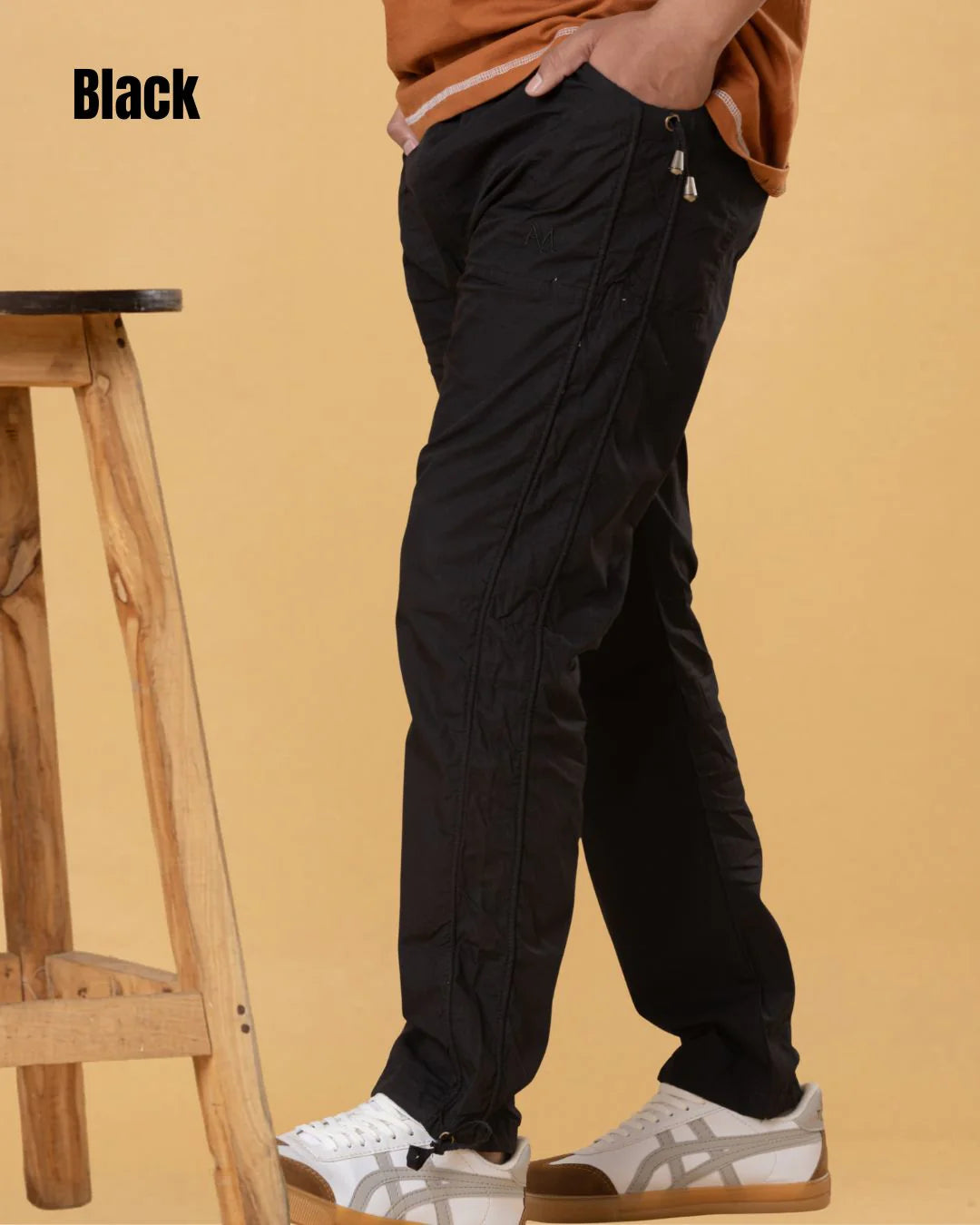 Pick Any 2 Straight-Fit Cotton Pants Combo at 1399
